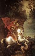 DYCK, Sir Anthony Van St George and the Dragon dfg Germany oil painting reproduction